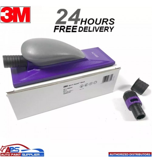 3M™ 05171 Hookit™ Purple Premium Handblock 70x198mm Multihole